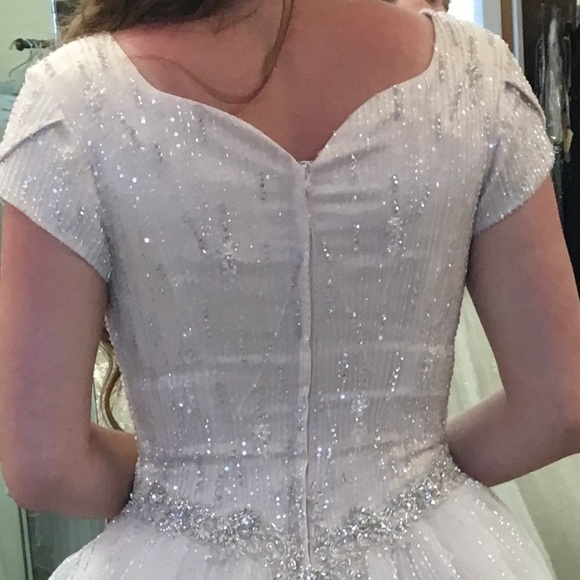 Casablanca 2245 “Sweetpea” Wedding Dress Modest - Picture 6 of 8